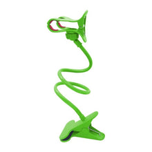 Load image into Gallery viewer, 360 Degree Lazy Necklace Bracket Flexible Mobile Phone Holder Hanging Neck Bed Phones Holder Stand Table Clip Holder Arm