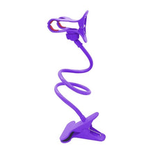 Load image into Gallery viewer, 360 Degree Lazy Necklace Bracket Flexible Mobile Phone Holder Hanging Neck Bed Phones Holder Stand Table Clip Holder Arm
