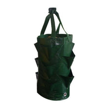 Load image into Gallery viewer, 3 Gallon Growing Bag 8 Mouth Strawberry Planting Bag Garden Hanging Planter Grow Bag Pouch Tomato Flower Herb Bags Gardening
