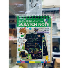 Load image into Gallery viewer, 12 Sheets Magic Color Rainbow Scratch Art Paper Card Set with Graffiti Stencil for Drawing Stick DIY Scratch Painting Toy Kids

