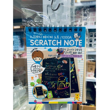 Load image into Gallery viewer, 12 Sheets Magic Color Rainbow Scratch Art Paper Card Set with Graffiti Stencil for Drawing Stick DIY Scratch Painting Toy Kids
